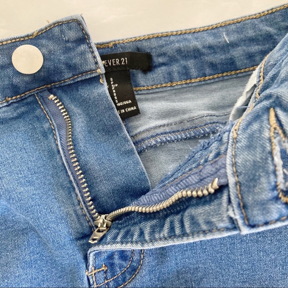 Forever 21 Stretch Denim Skirt - Picture 4 of 10